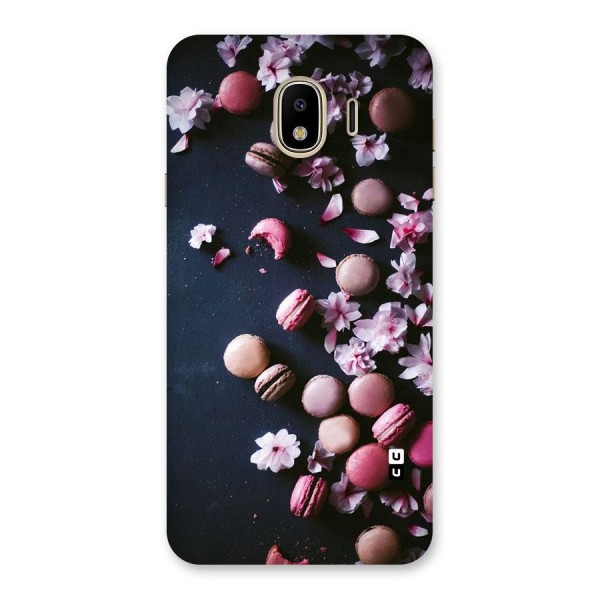 Macaroons And Cheery Blossoms Back Case for Galaxy J4