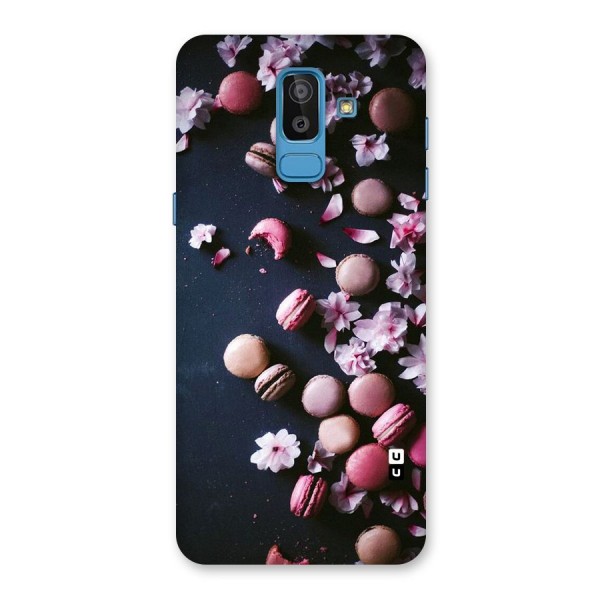 Macaroons And Cheery Blossoms Back Case for Galaxy J8