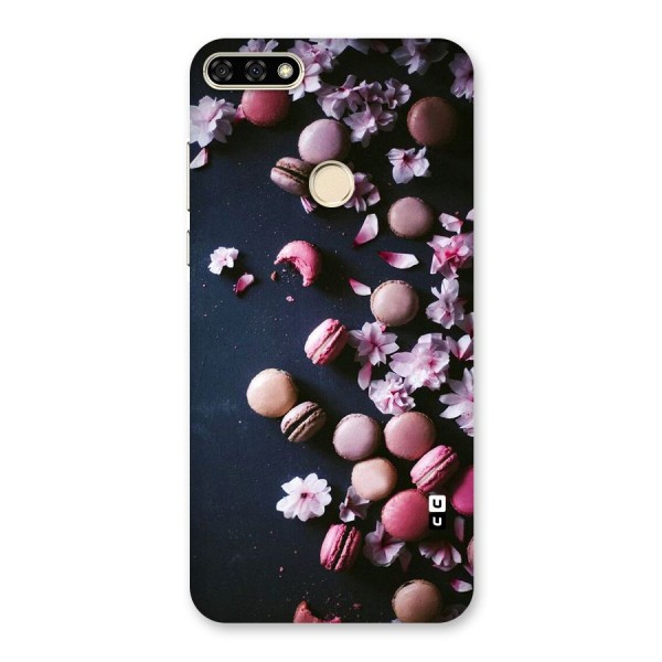 Macaroons And Cheery Blossoms Back Case for Honor 7A
