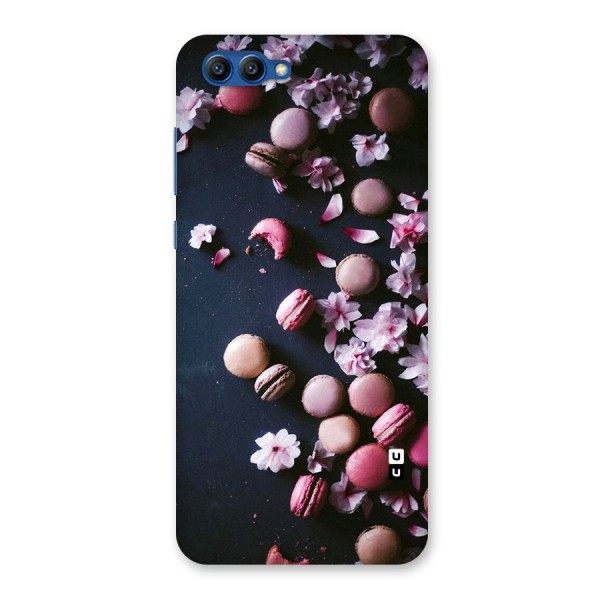 Macaroons And Cheery Blossoms Back Case for Honor View 10
