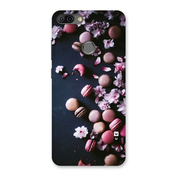 Macaroons And Cheery Blossoms Back Case for Infinix Hot 6 Pro
