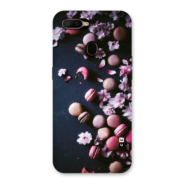 Macaroons And Cheery Blossoms Back Case for Oppo A5s