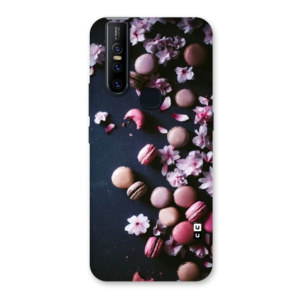 Macaroons And Cheery Blossoms Back Case for Vivo V15