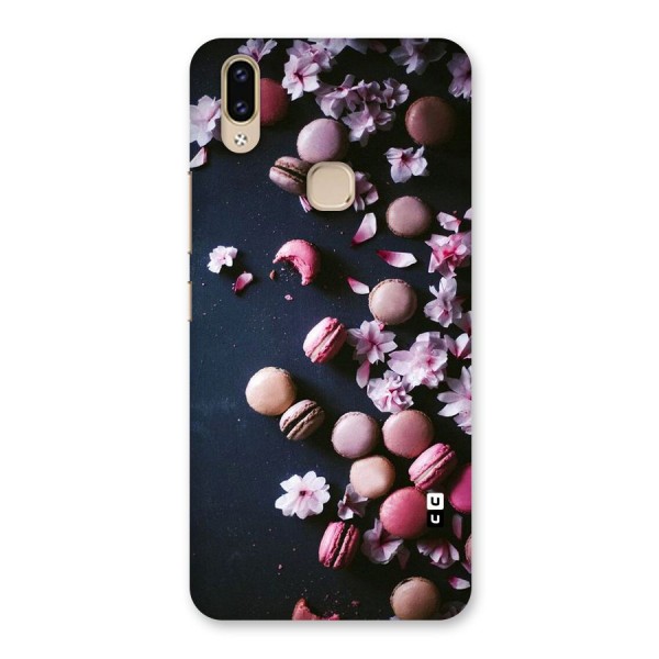 Macaroons And Cheery Blossoms Back Case for Vivo V9