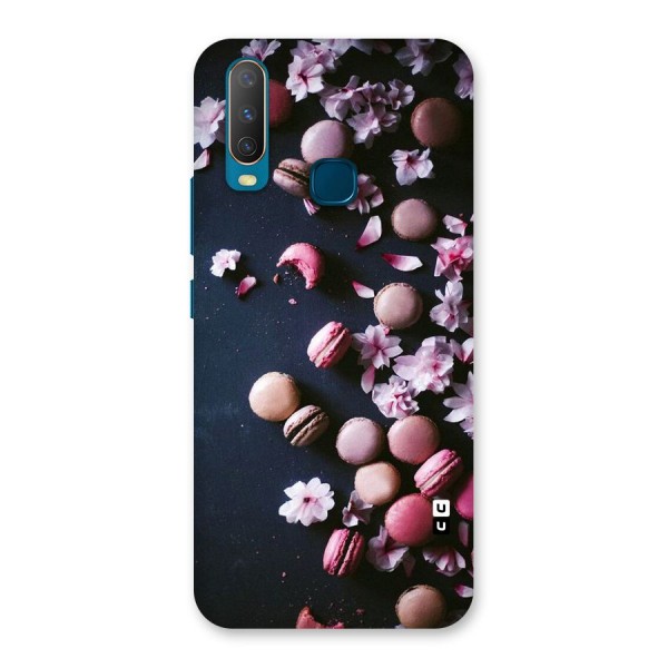 Macaroons And Cheery Blossoms Back Case for Vivo Y17