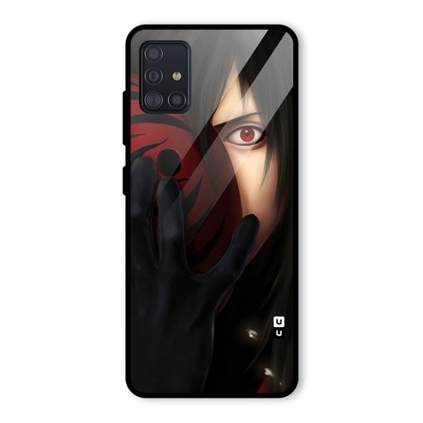 Madara Sharingan Glass Back Case for Galaxy A51