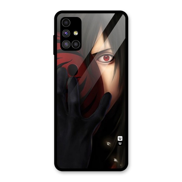 Madara Sharingan Glass Back Case for Galaxy M51