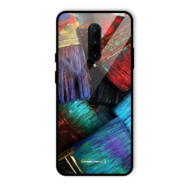 Magic Brushes Glass Back Case for OnePlus 7 Pro