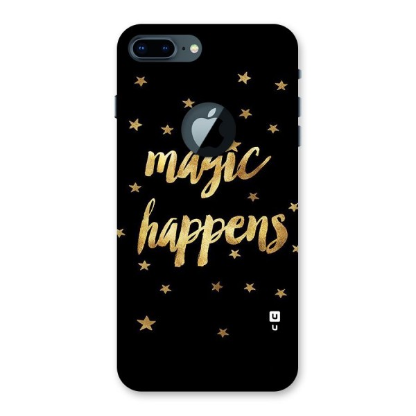 Magic Happens Back Case for iPhone 7 Plus Logo Cut