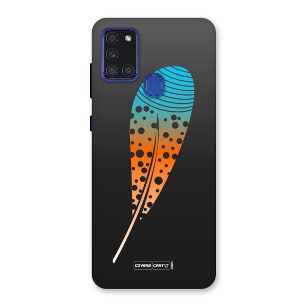 Magical Feather Back Case for Galaxy A21s