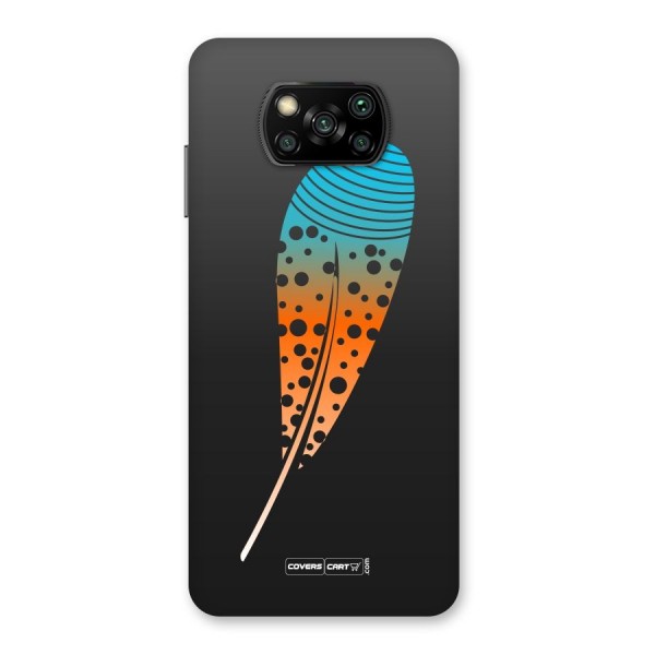 Magical Feather Back Case for Poco X3