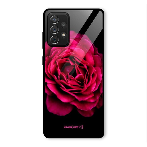Magical Rose Glass Back Case for Galaxy A72