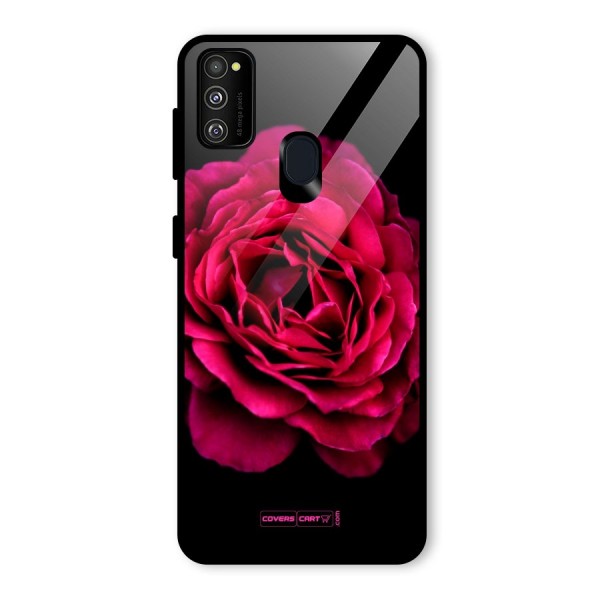 Magical Rose Glass Back Case for Galaxy M30s
