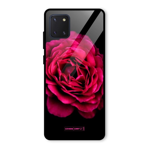 Magical Rose Glass Back Case for Galaxy Note 10 Lite