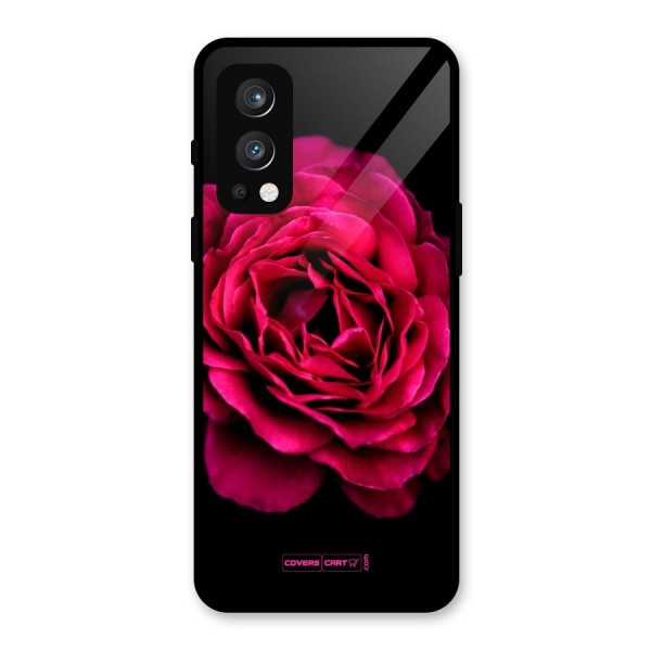 Magical Rose Glass Back Case for OnePlus Nord 2 5G