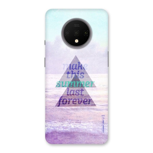 Make This Summer Last Forever Back Case for OnePlus 7T