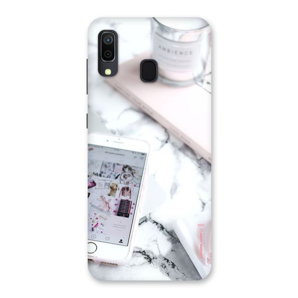 Make Up And Phone Back Case for Galaxy A20