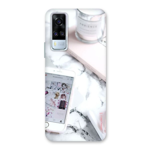 Make Up And Phone Back Case for Vivo Y51A
