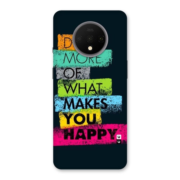 Makes You Happy Back Case for OnePlus 7T