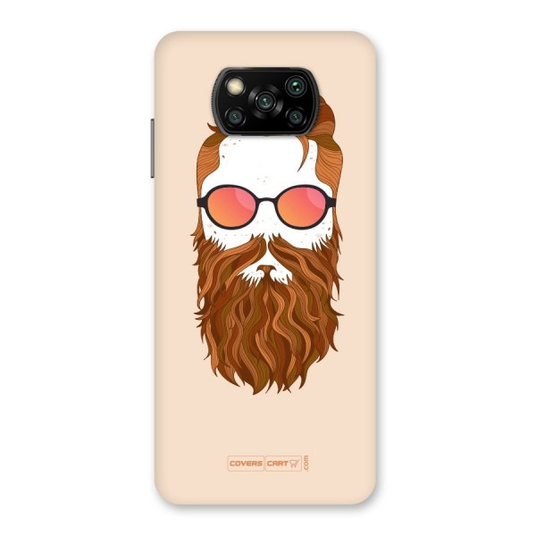 Man in Beard Back Case for Poco X3