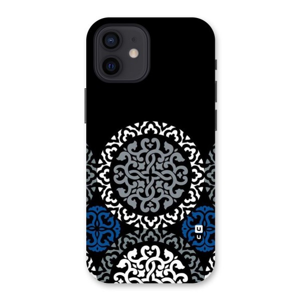 Mandala Circle Pattern Back Case for iPhone 12