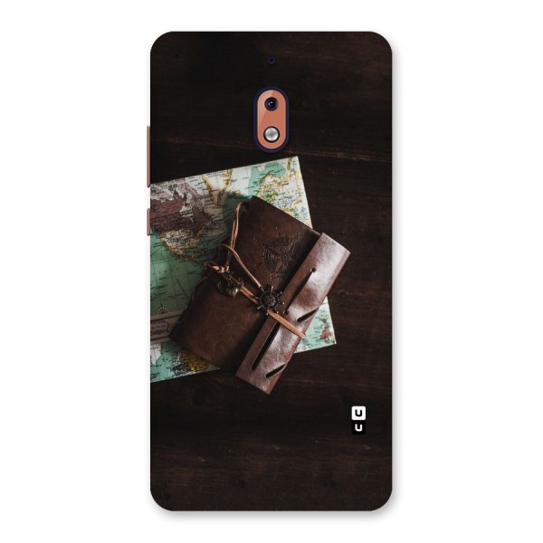 Map Journal Back Case for Nokia 2.1