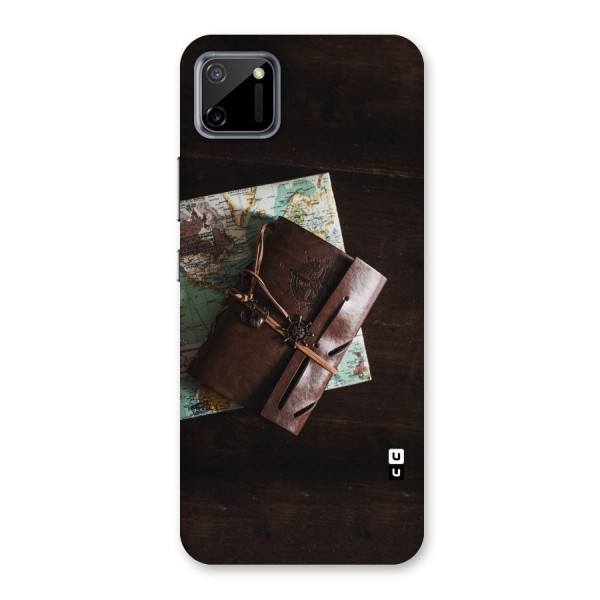 Map Journal Back Case for Realme C11