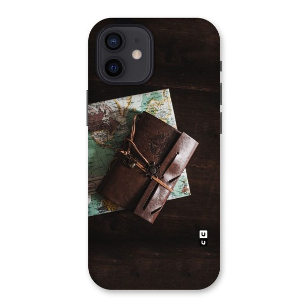 Map Journal Back Case for iPhone 12