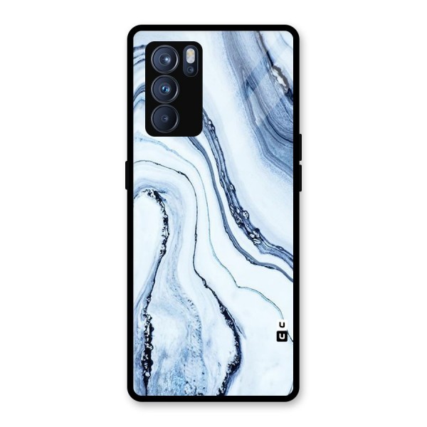 Marble Awesome Glass Back Case for Oppo Reno6 Pro 5G