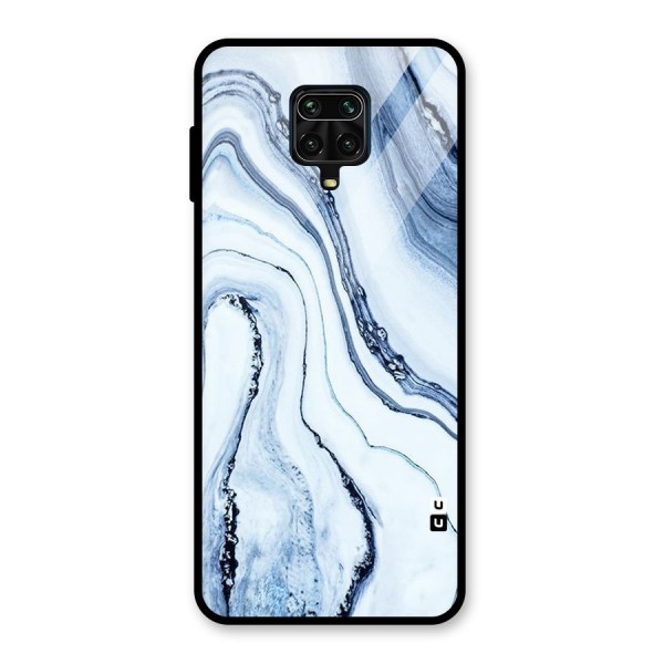 Marble Awesome Glass Back Case for Redmi Note 9 Pro Max