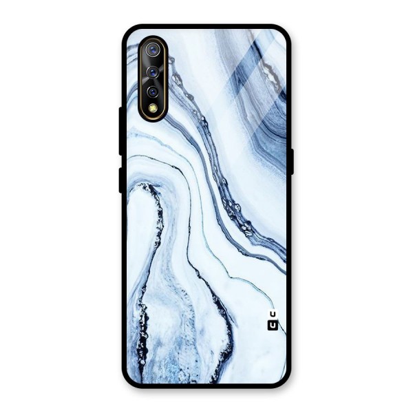 Marble Awesome Glass Back Case for Vivo S1