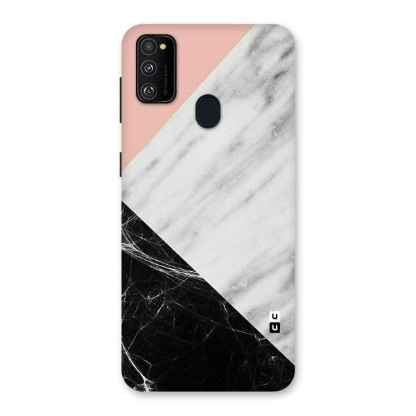 Marble Cuts Back Case for Galaxy M21
