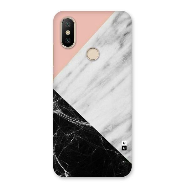 Marble Cuts Back Case for Mi A2