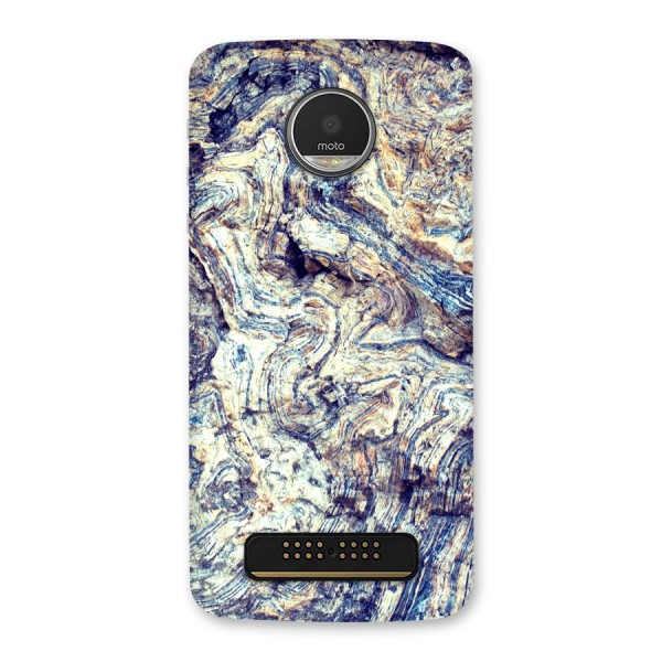 Marble Pattern Back Case for Moto Z Play