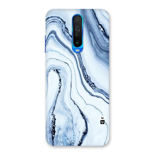 Marble Style (Printed) Back Case for Poco X2