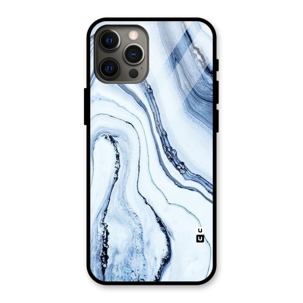 Marble Style (Printed) Glass Back Case for iPhone 12 Pro Max