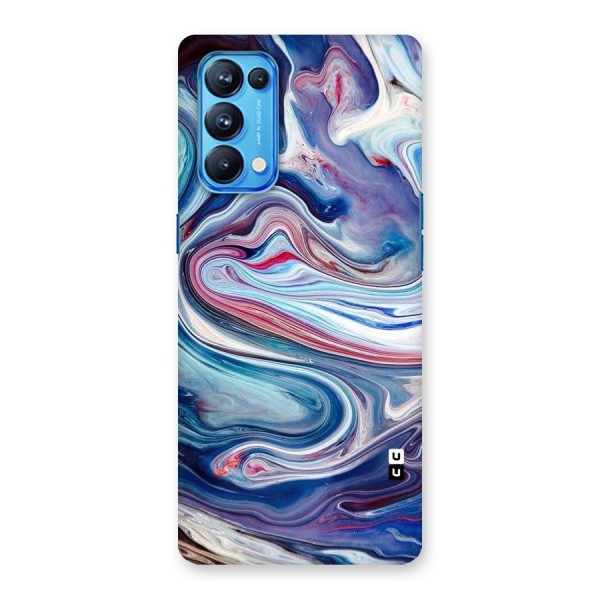 Marble Style Printed Back Case for Oppo Reno5 Pro 5G