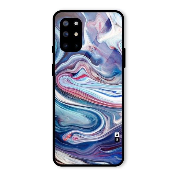 Marble Style Printed Glass Back Case for OnePlus 8T