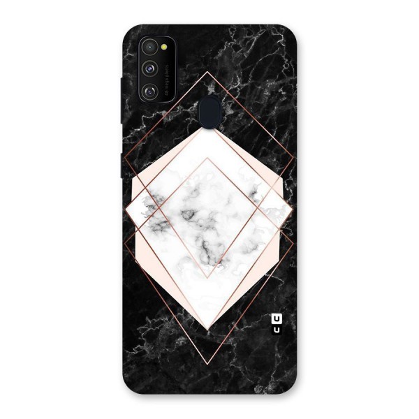 Marble Texture Print Back Case for Galaxy M21
