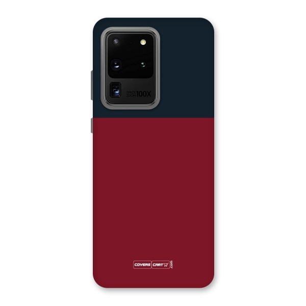 Maroon and Navy Blue Back Case for Galaxy S20 Ultra