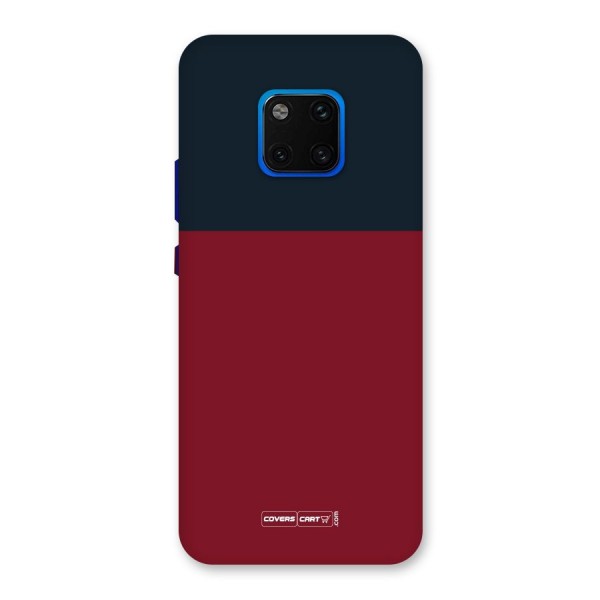 Maroon and Navy Blue Back Case for Huawei Mate 20 Pro