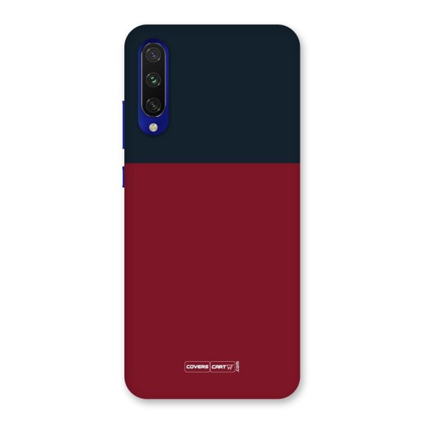 Maroon and Navy Blue Back Case for Mi A3