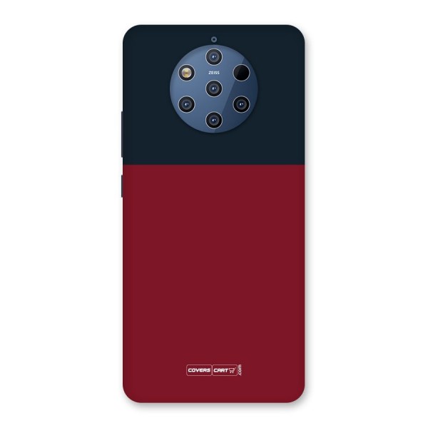 Maroon and Navy Blue Back Case for Nokia 9 PureView