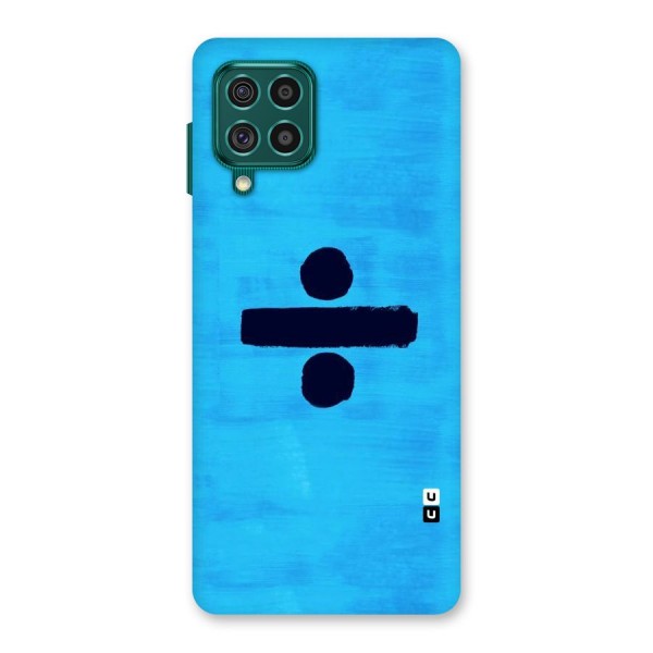 Math And Blue Back Case for Galaxy F62
