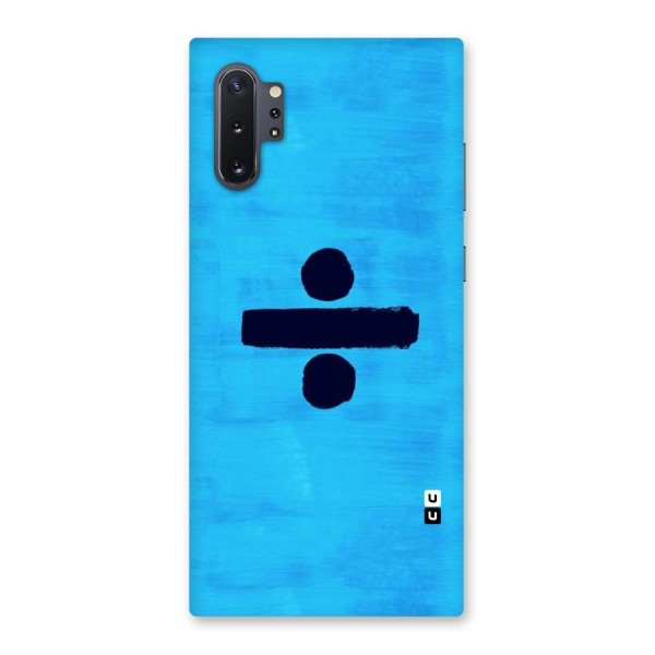 Math And Blue Back Case for Galaxy Note 10 Plus