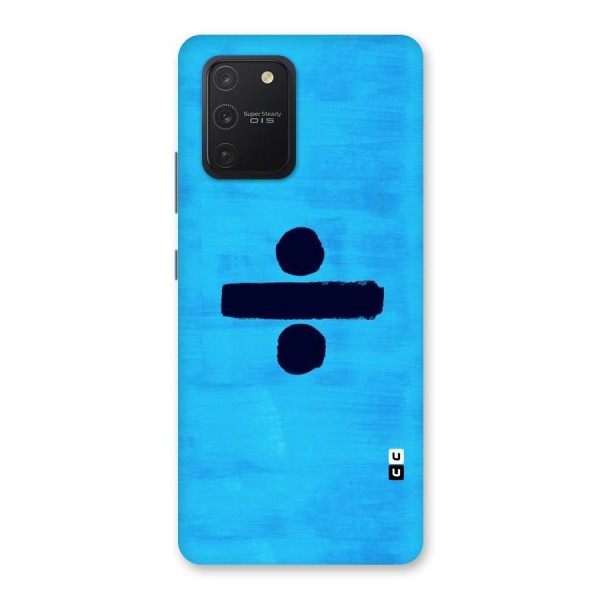 Math And Blue Back Case for Galaxy S10 Lite
