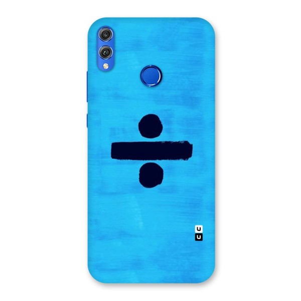 Math And Blue Back Case for Honor 8X
