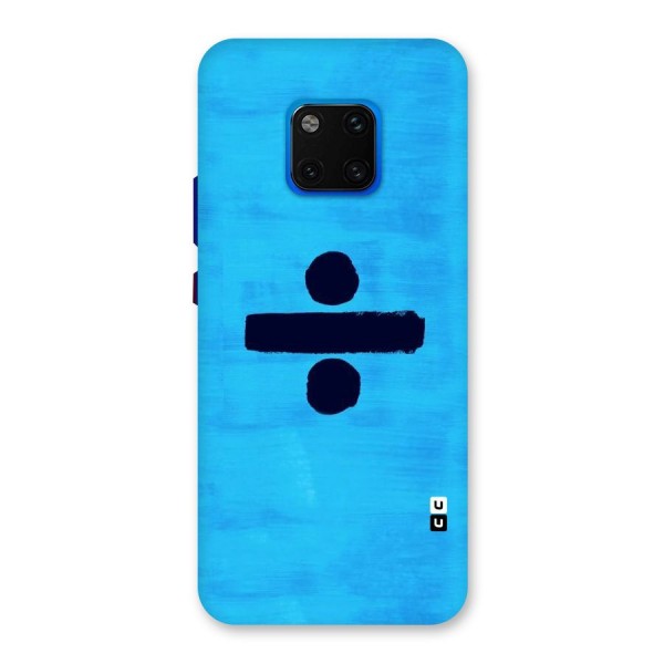 Math And Blue Back Case for Huawei Mate 20 Pro