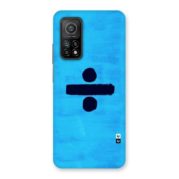 Math And Blue Back Case for Mi 10T 5G