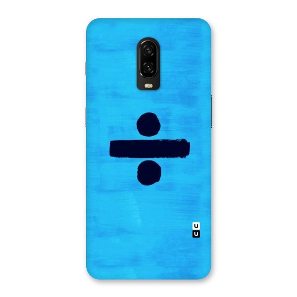 Math And Blue Back Case for OnePlus 6T